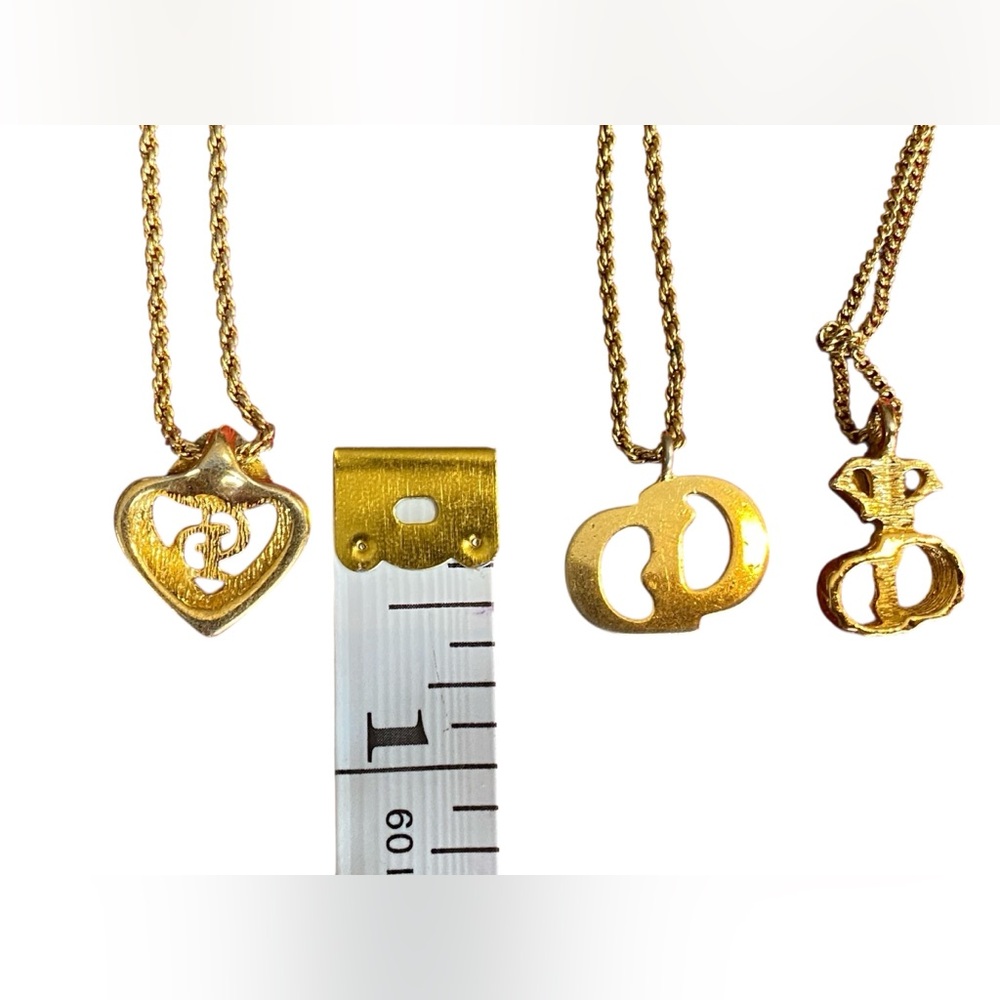 Christian Dior Gold Necklace Collection - Picture 2 of 7